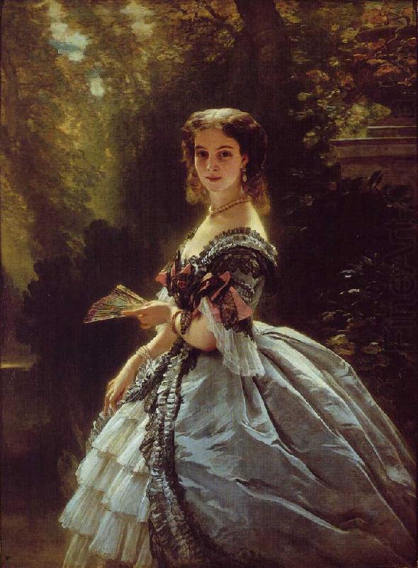 Princess Elizabeth Esperovna Belosselsky-Belosenky, Princess Troubetskoi, Franz Xaver Winterhalter